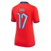 Cheap England Bukayo Saka #17 Away Football Shirt Women World Cup 2022 Short Sleeve